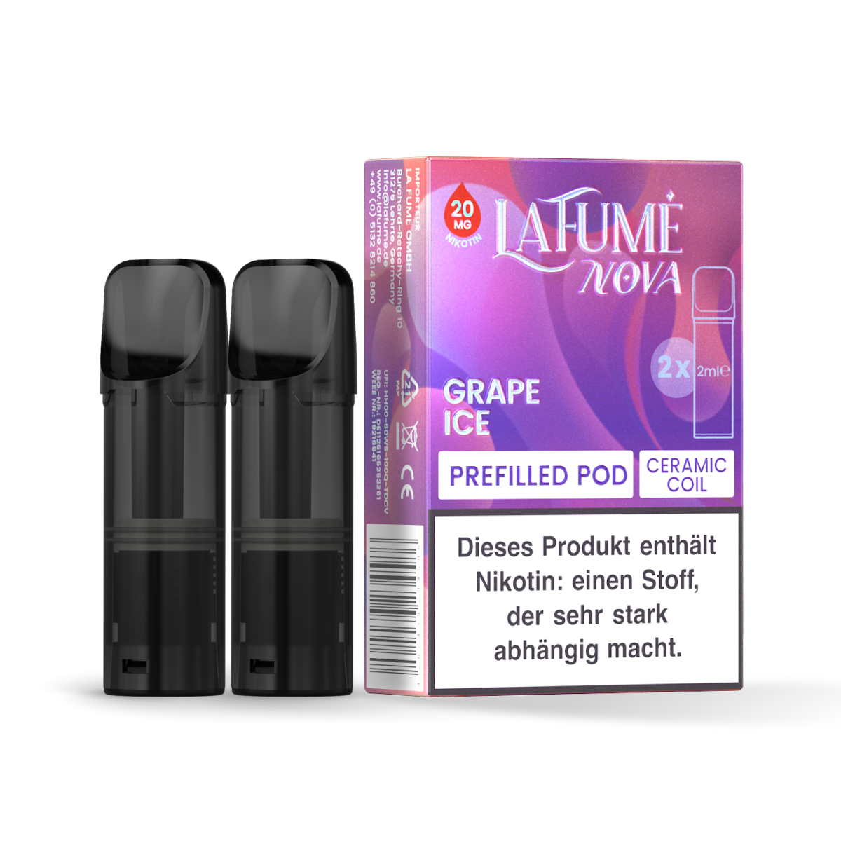 La Fume Nova - Grape Ice