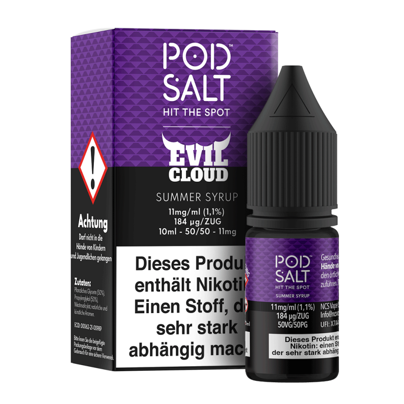 Pod Salt Fusion - Summer Syrup Pod Salt Fusion - Summer Syrup