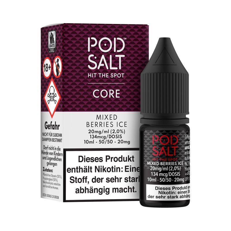Pod Salt Core - Mixed Berries Ice Pod Salt Core - Mixed Berries Ice