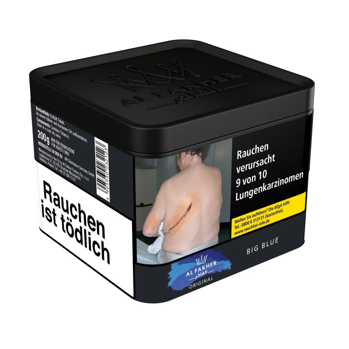 Al Fakher Shisha Tabak (200g) - Big Blue