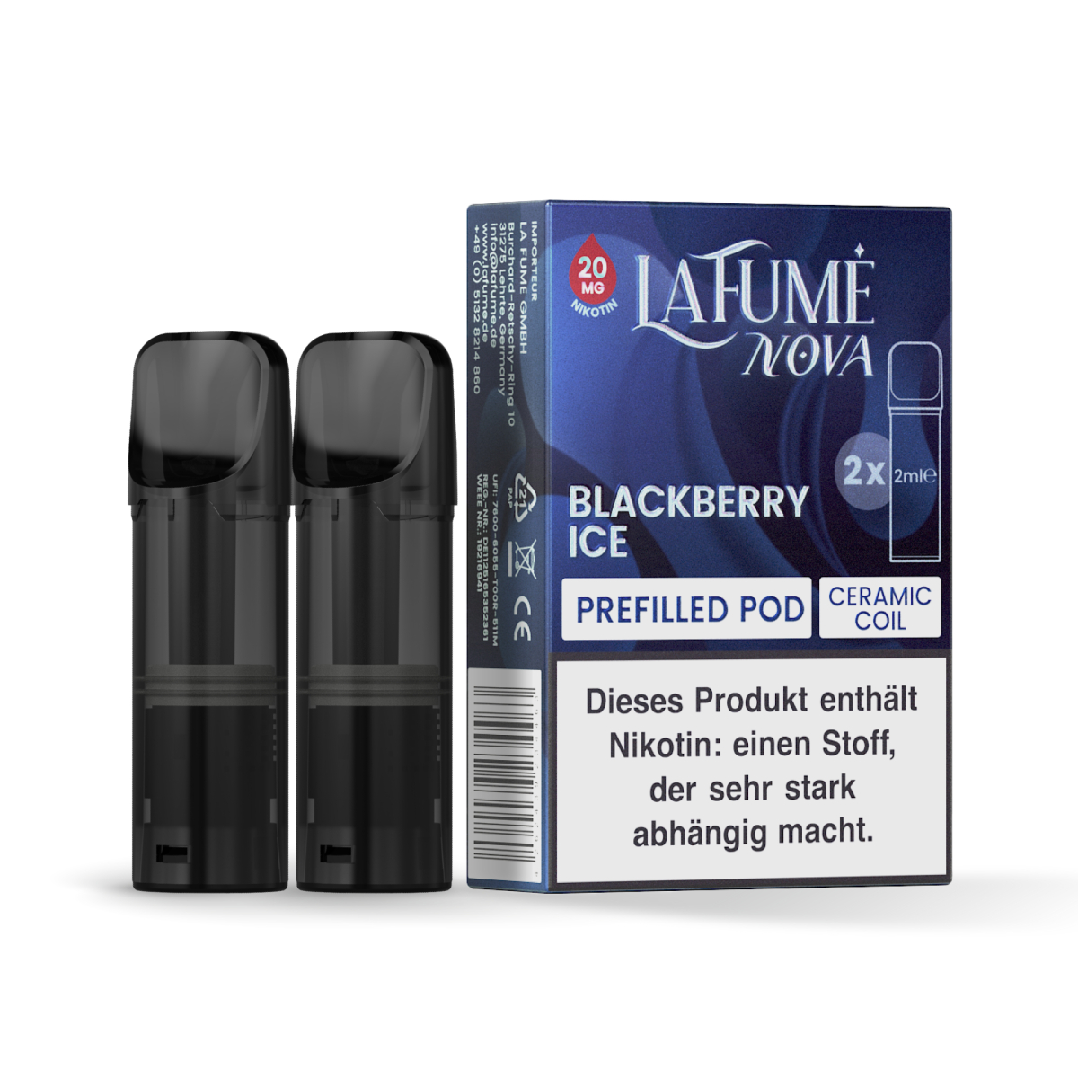 La Fume Nova - Blackberry Ice La Fume Nova - Blackberry Ice