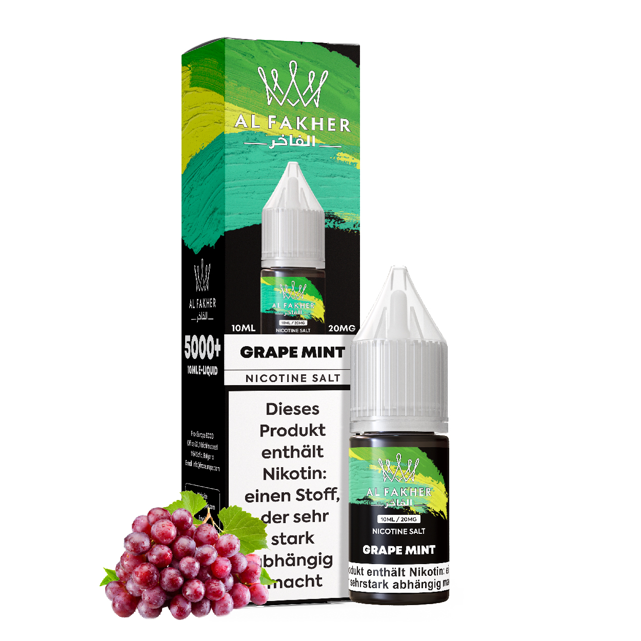 Al Fakher Liquid - Grape Mint