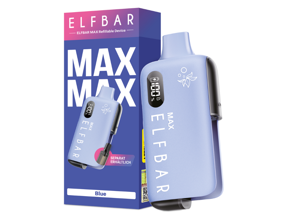 Elfbar Max 6000 Pod System - Blue Elfbar Max 6000 Pod System - Blue