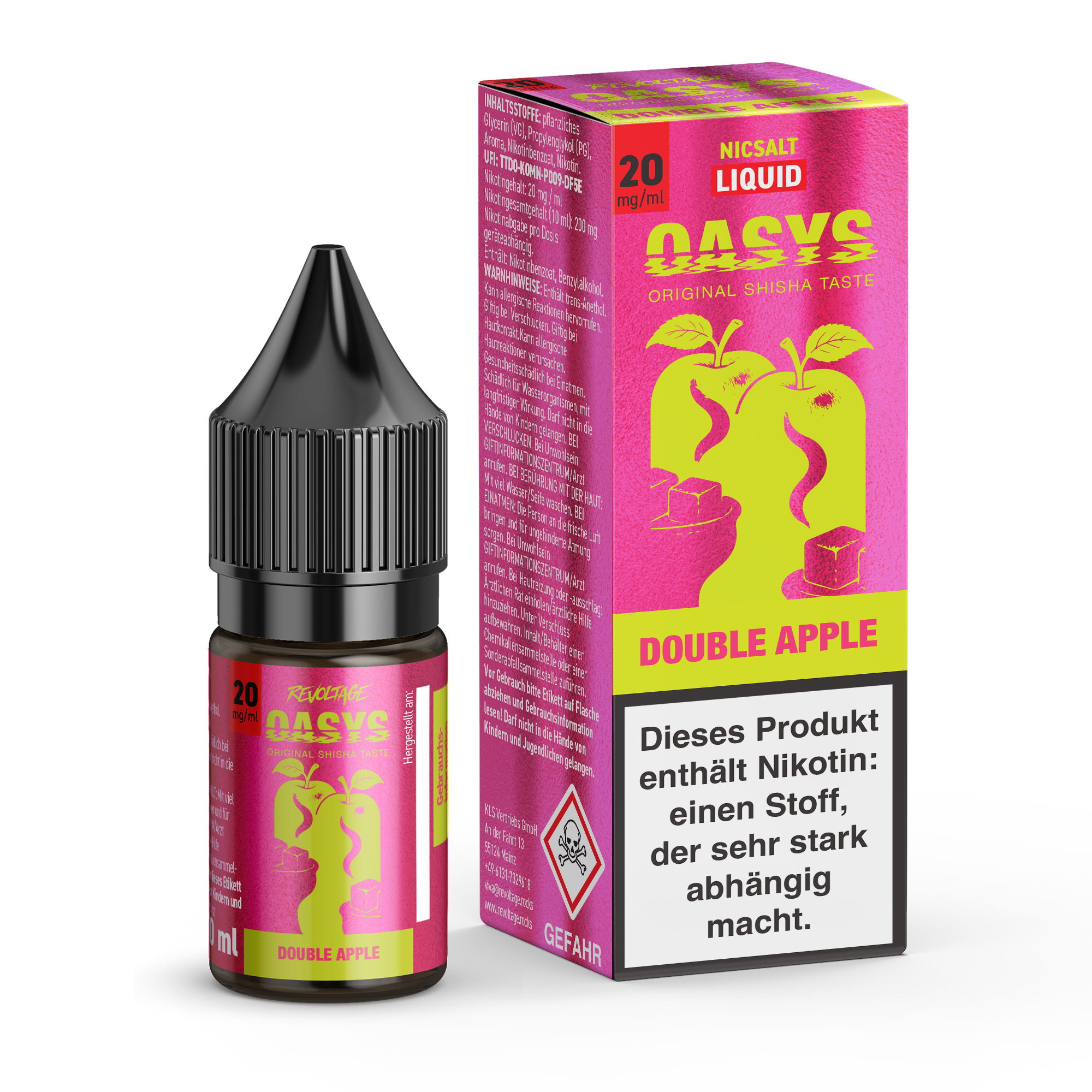Revoltage OASYS E-Liquid - Double Apple Revoltage OASYS E-Liquid - Double Apple