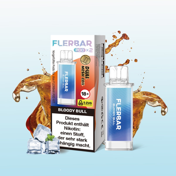 Flerbar POD (2stk) - Bloody Bull Flerbar POD (2stk) - Bloody Bull