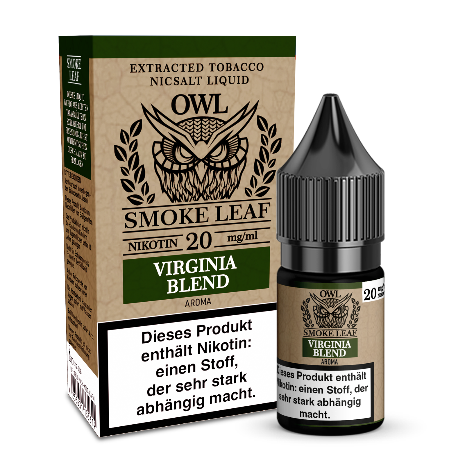 Owl Smoke Leaf Liquid -  Virginia Tobacco