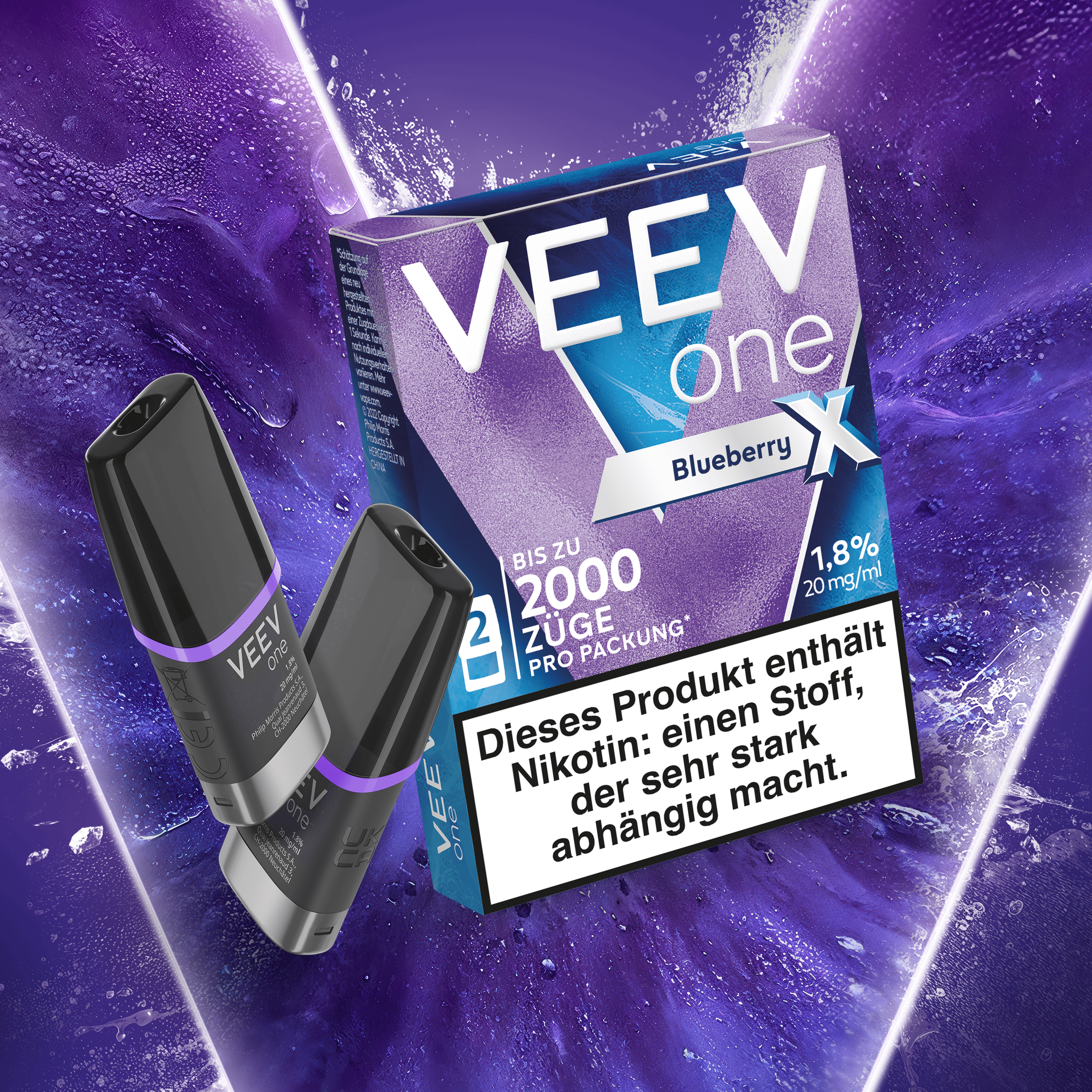 Veev One Pods - Blueberry X