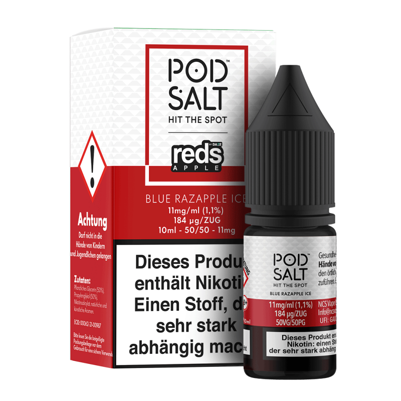 Pod Salt Fusion - Blue Razapple Ice Pod Salt Fusion - Blue Razapple Ice