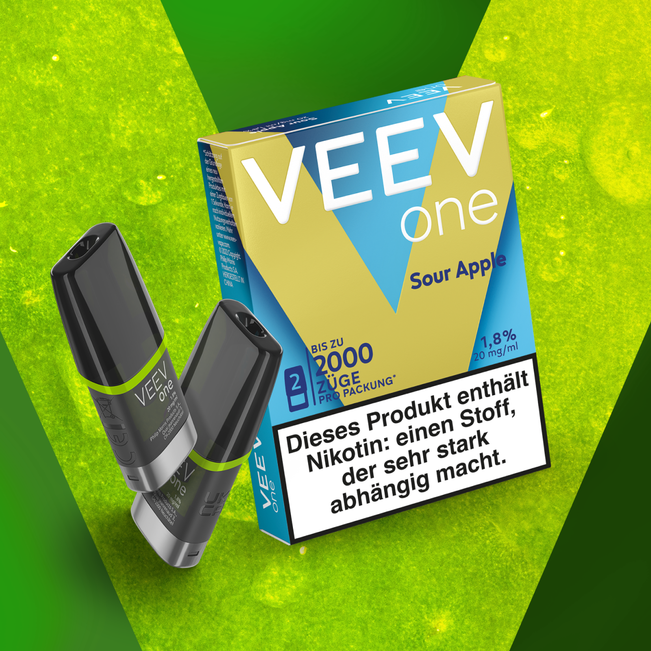Veev One Pods - Sour Apple Veev One Pods - Sour Apple