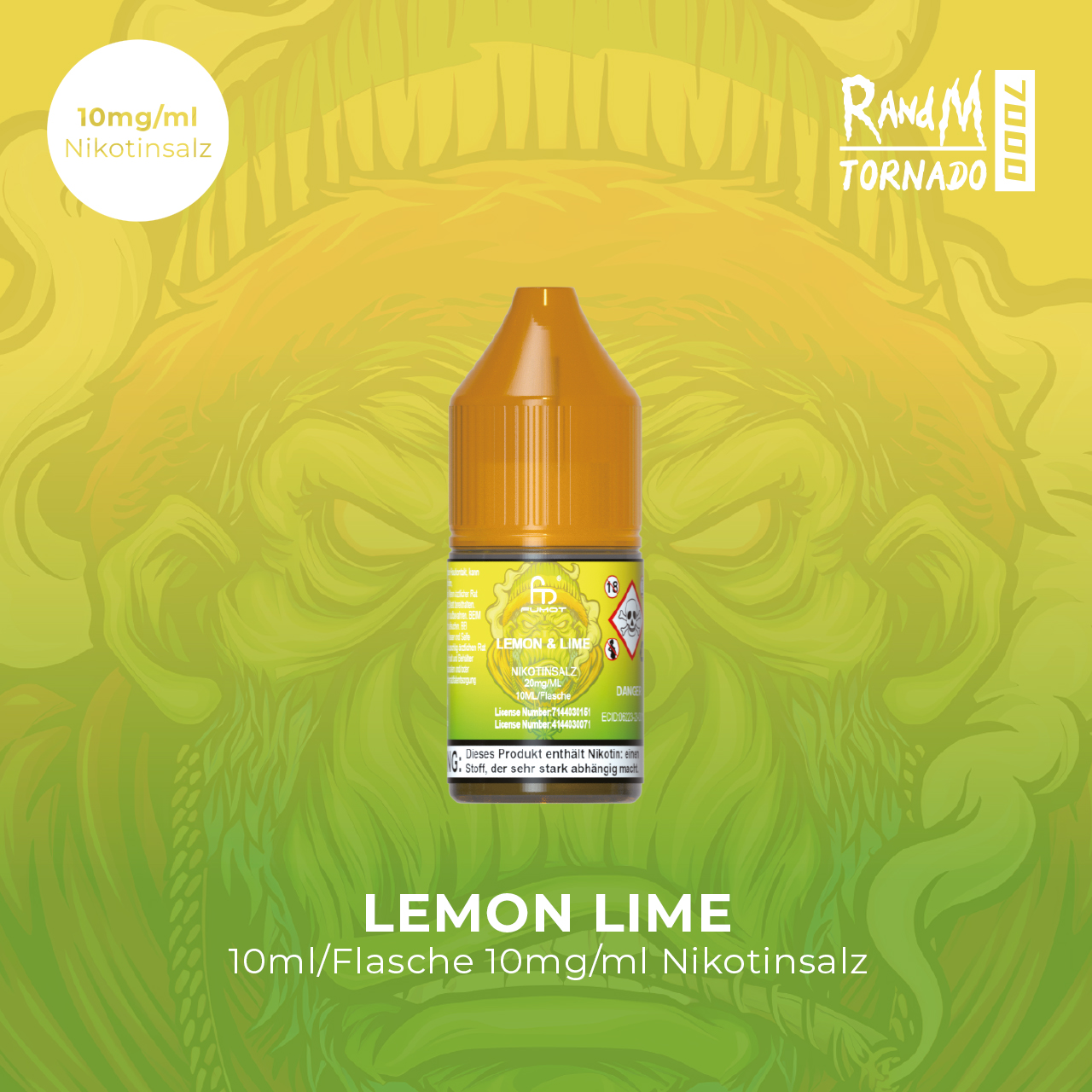 RandM Tornado - Lemon Lime RandM Tornado - Lemon Lime
