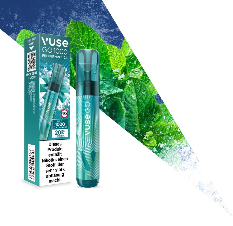 Vuse Go - Peppermint Ice 1000 Vuse Go - Peppermint Ice 1000