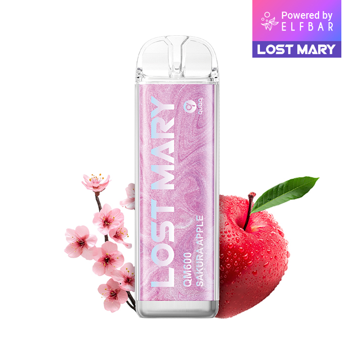 Elfbar Lost Mary QM600 Crystal - Sakura Apple