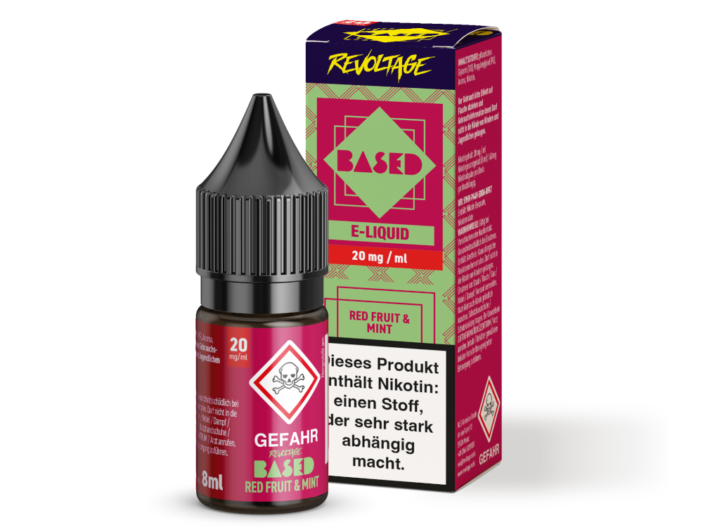 Revoltage BASED Liquid - Red Fruit Mint