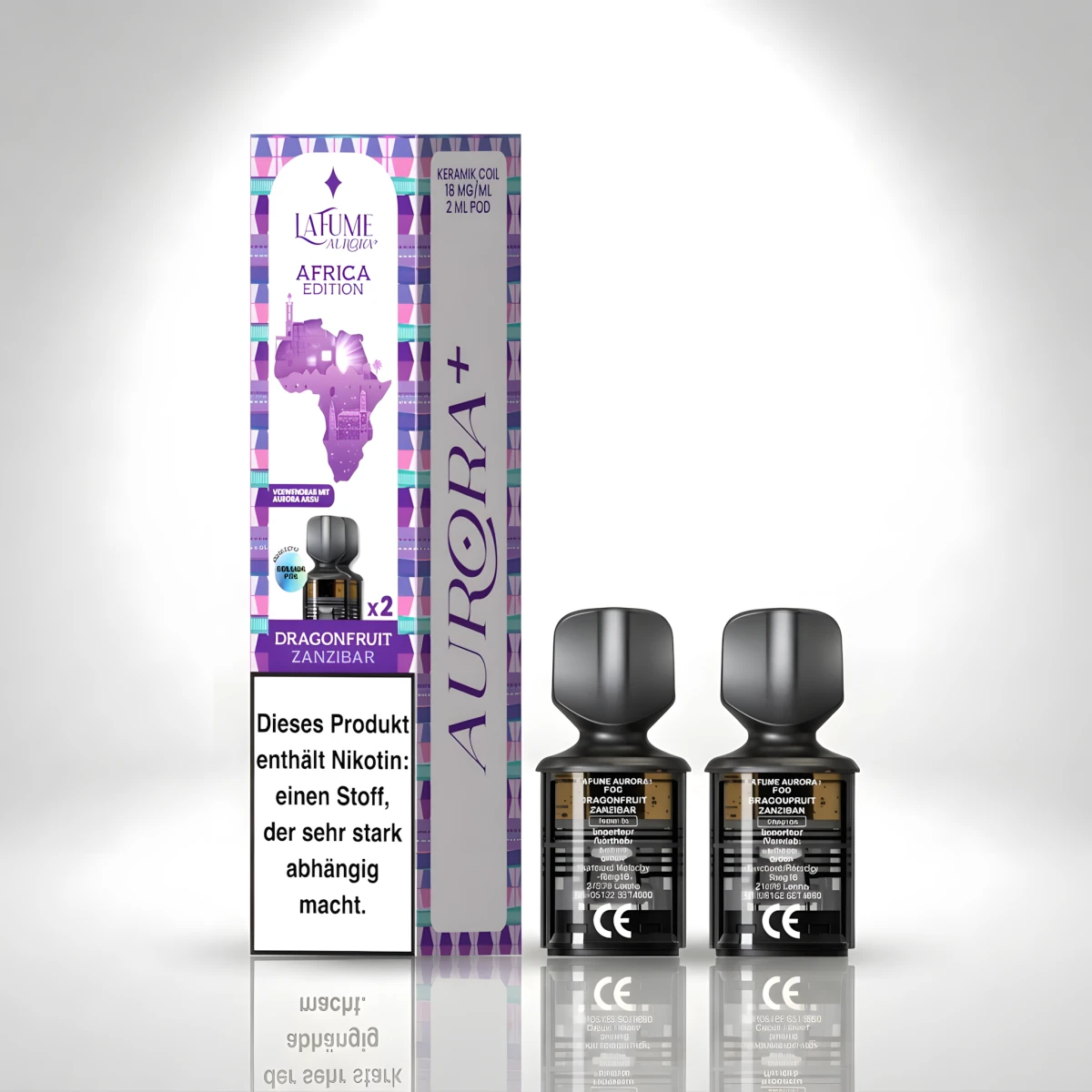 La Fume Aurora Pod - Dragonfruit Zanzibar 2er Pack