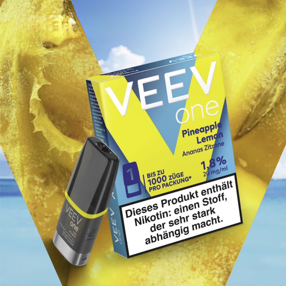 Veev One Limited Edition - Pineapple Lemon 1x Veev One Limited Edition - Pineapple Lemon 1x