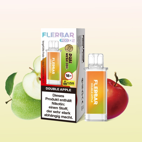 Flerbar POD (2stk) - Double Apple Flerbar POD (2stk) - Double Apple