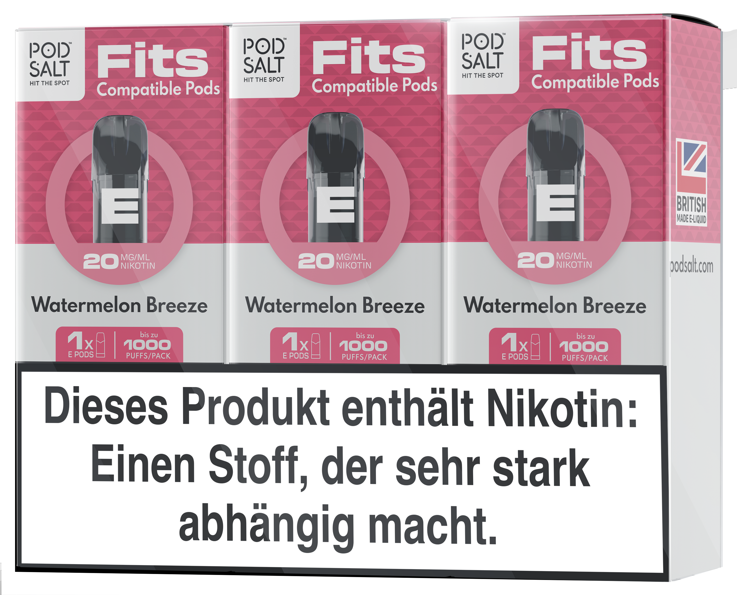 Pod Salt / Fits Pods - Watermelon Breeze