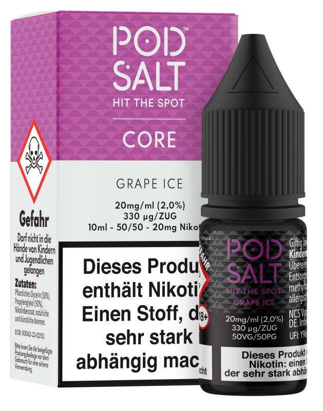 Pod Salt Core - Grape Ice Pod Salt Core - Grape Ice