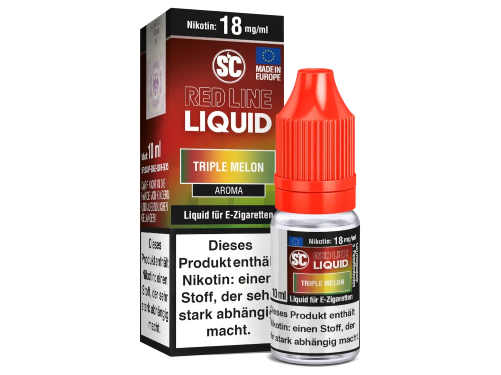 SC Red Line Nikotin - Triple Melon