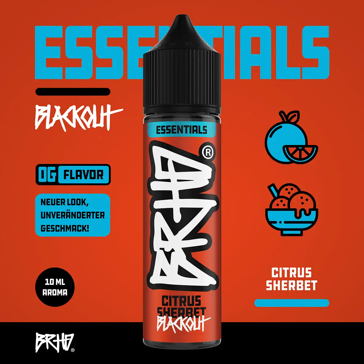 Barehead Essentials Longfill - Citrus Sherbet (Blackout)