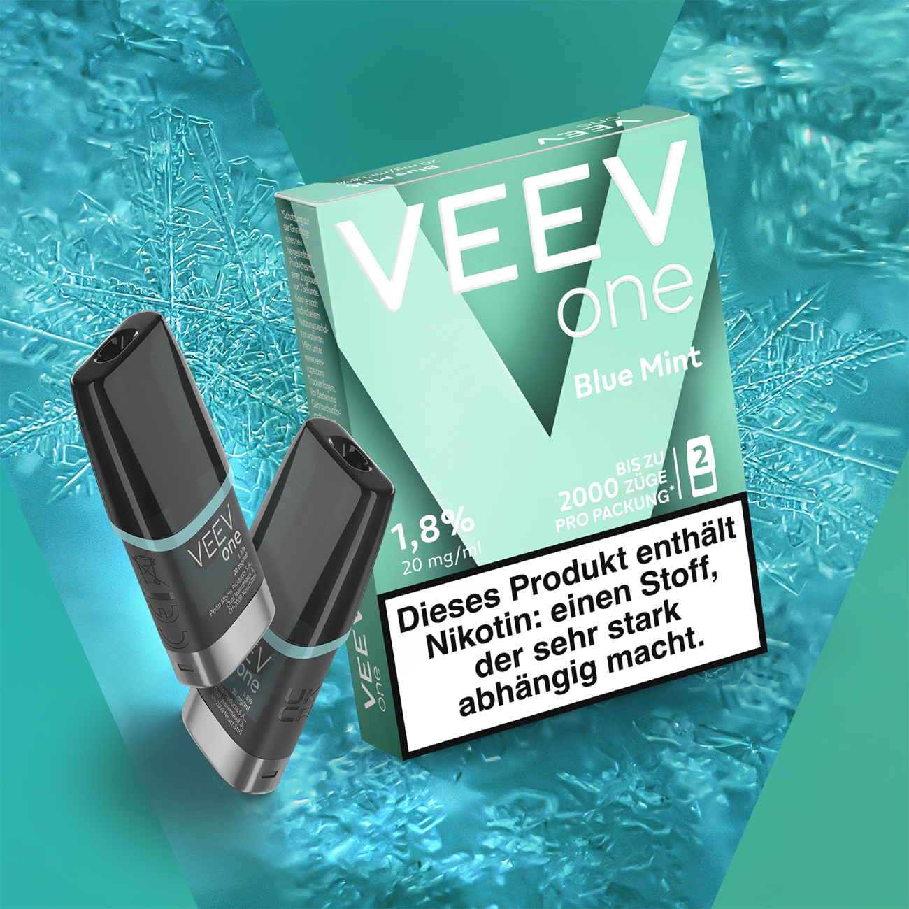 Veev One Pods - Blue Mint Veev One Pods - Blue Mint