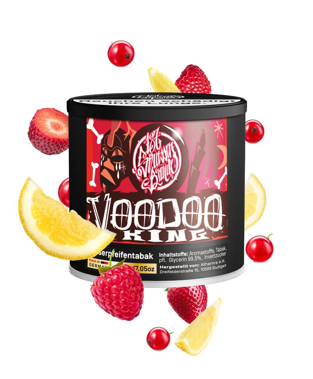 187 Shisha Tabak (200g) - Voodoo King 187 Shisha Tabak (200g) - Voodoo King