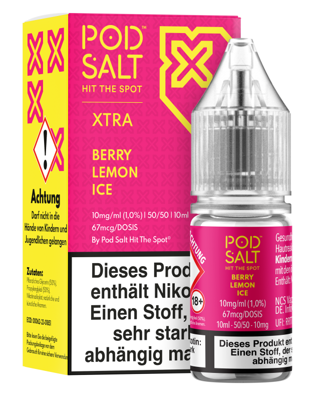Pod Salt Xtra - Berry Lemon Pod Salt Xtra - Berry Lemon