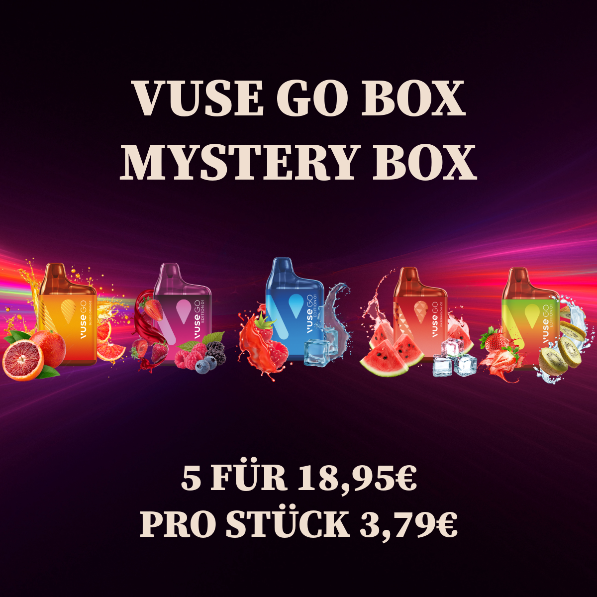 VUSE GO BOX - MYSTERY BOX