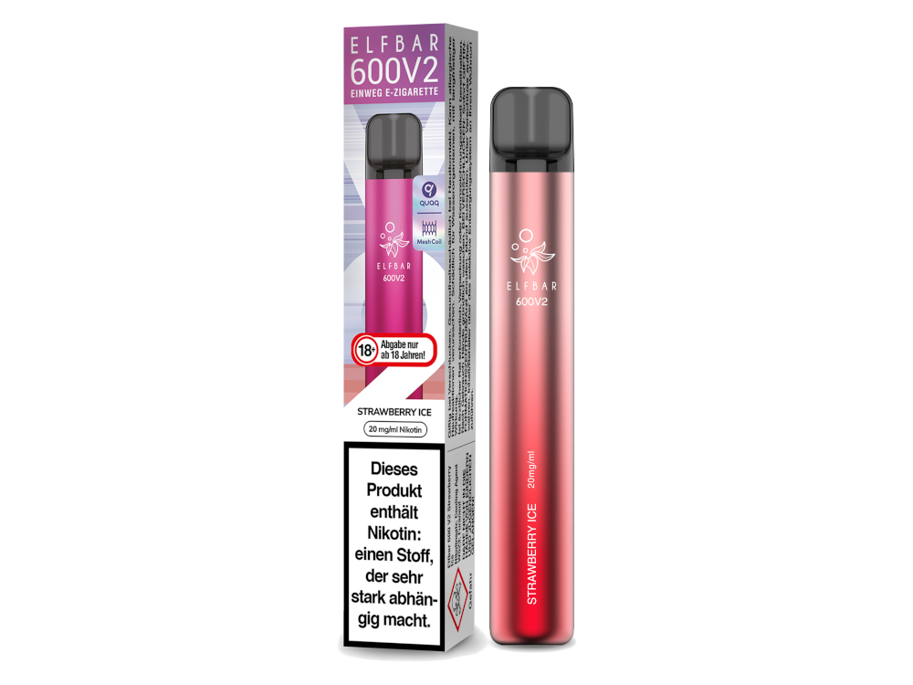 Elfbar V2 - Strawberry Ice Elfbar V2 - Strawberry Ice