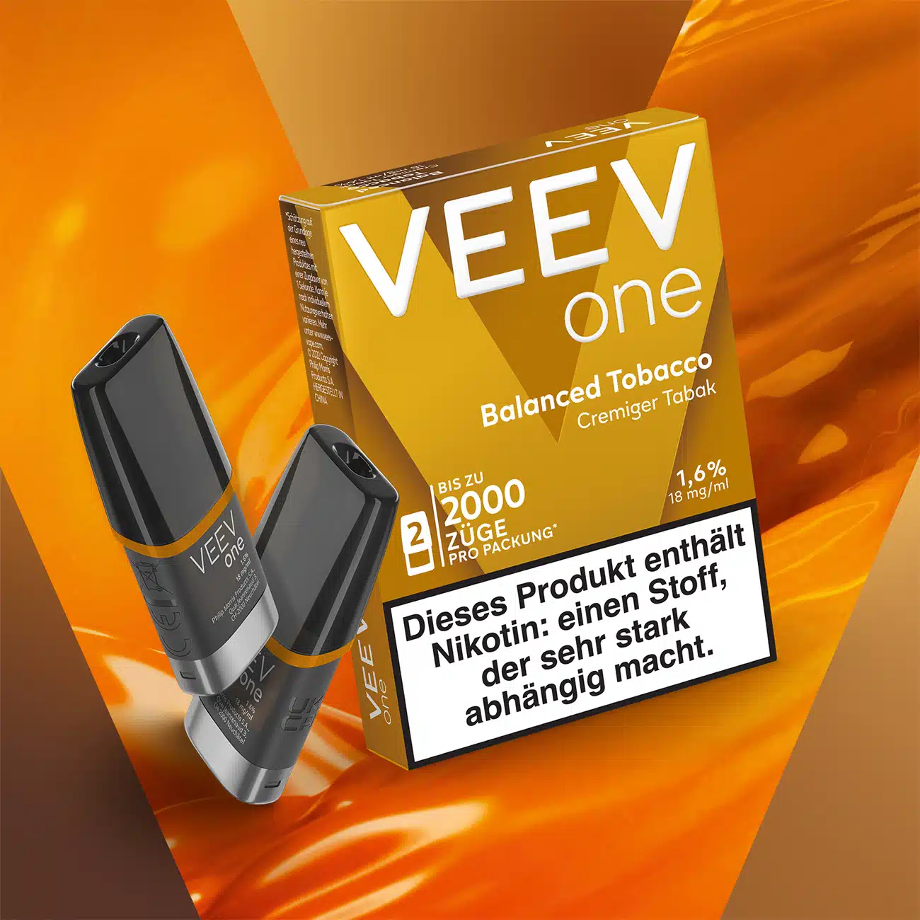 Veev One Pods - Balanced Tobacco Veev One Pods - Balanced Tobacco