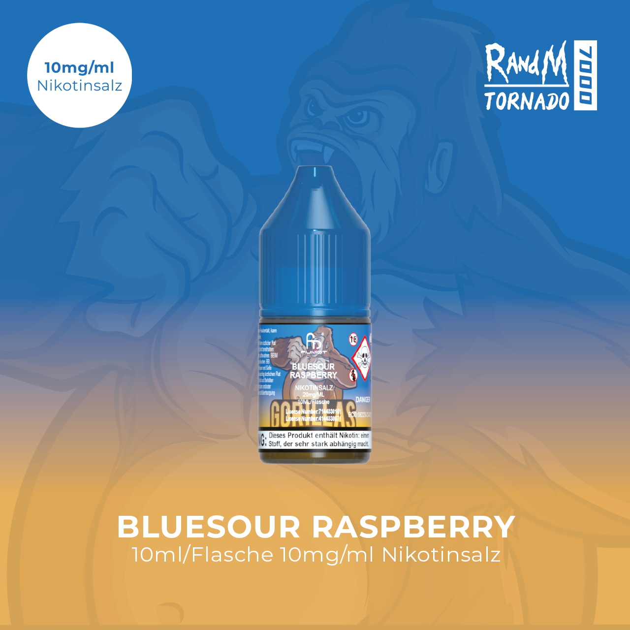 RandM Tornado - Bluesour Raspberry RandM Tornado - Bluesour Raspberry