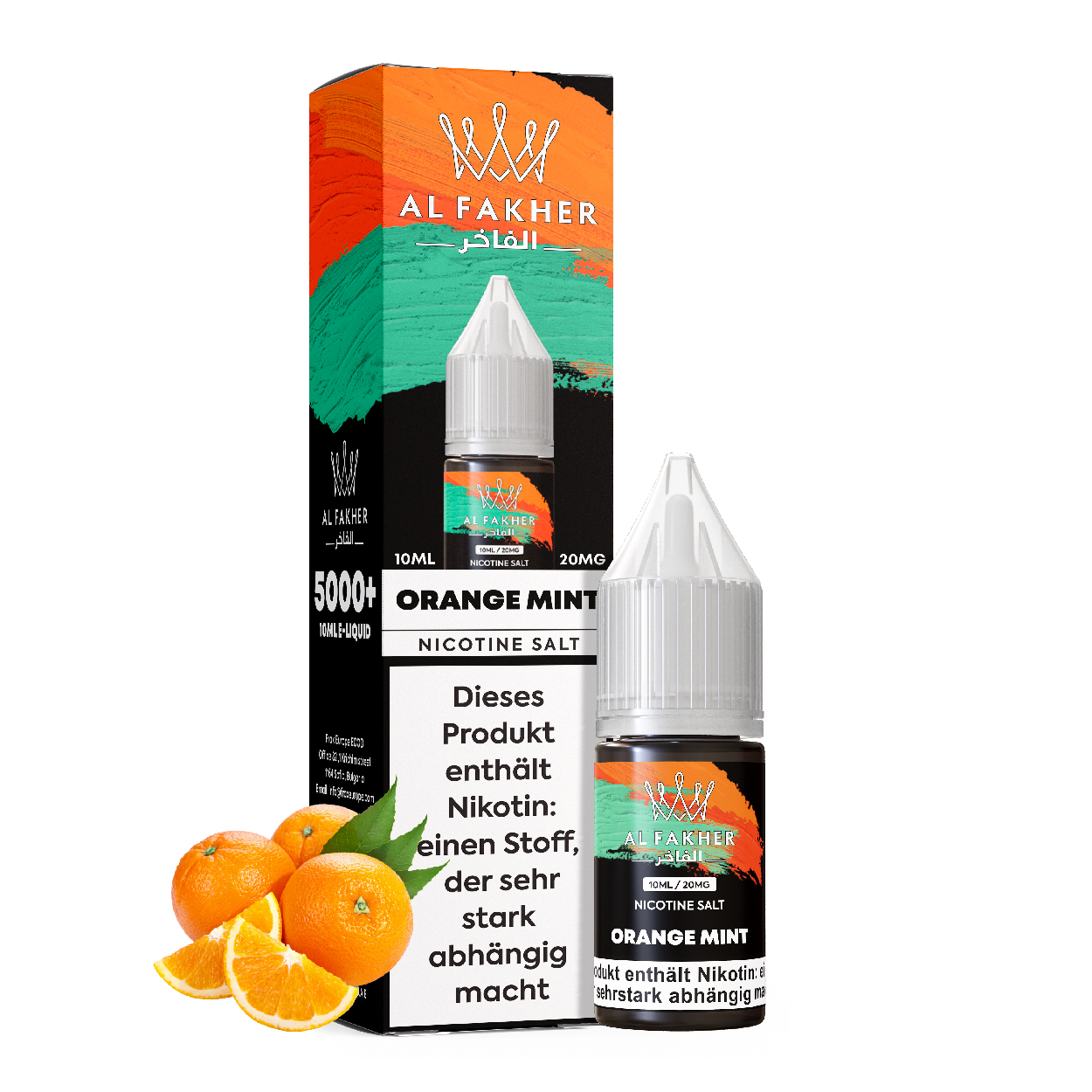 Al Fakher Liquid - Orange Mint