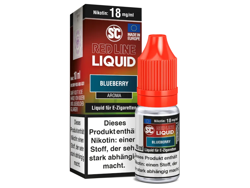 SC Red Line Nikotin - Blueberry