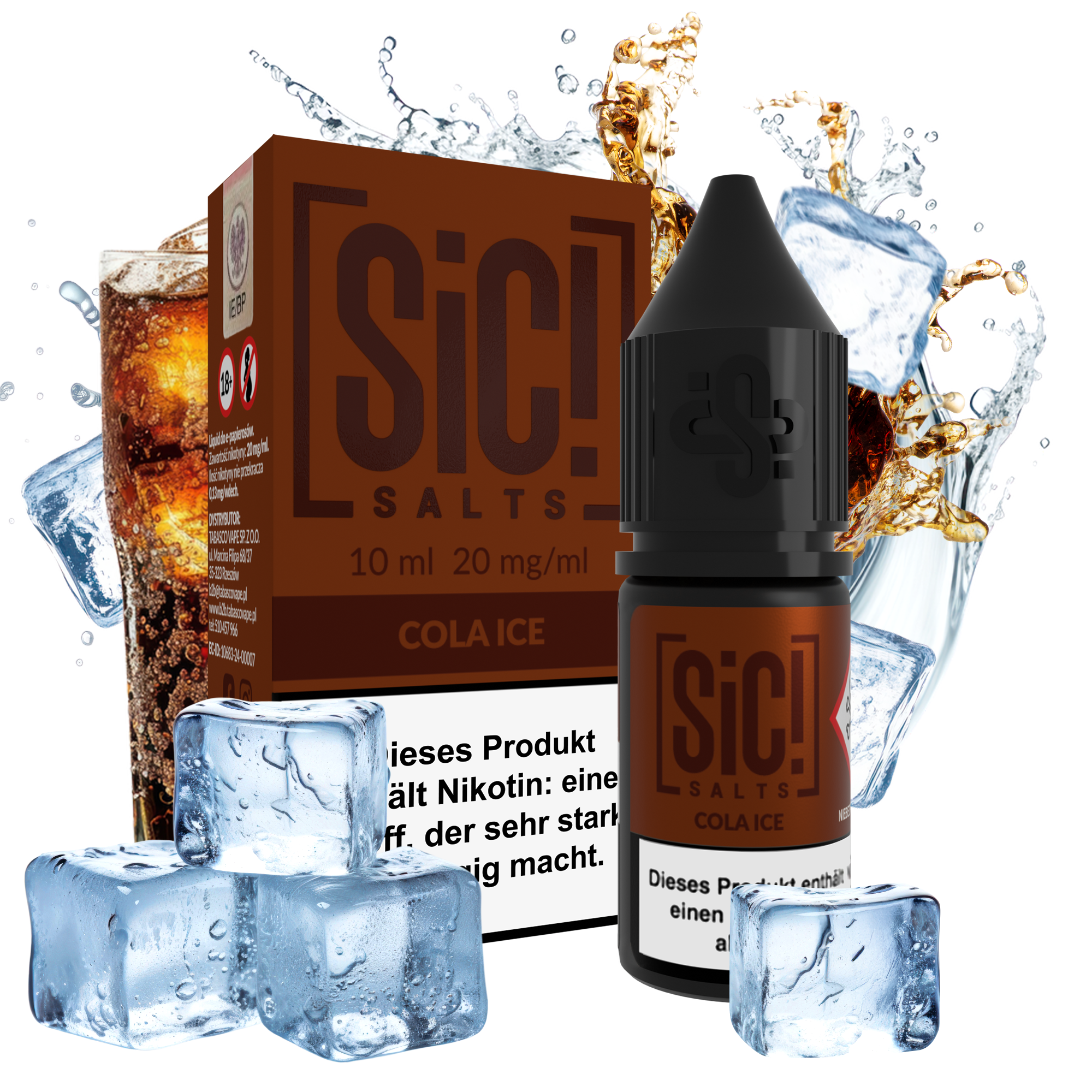 SIC! Salts Liquid - Cola Ice SIC! Salts Liquid - Cola Ice