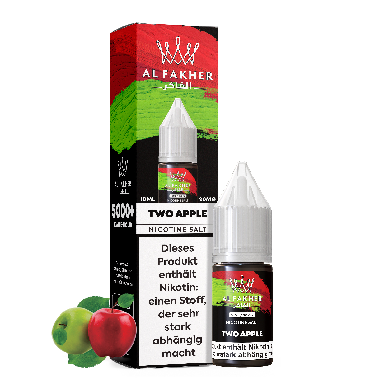 Al Fakher Liquid - Two Apple Al Fakher Liquid - Two Apple