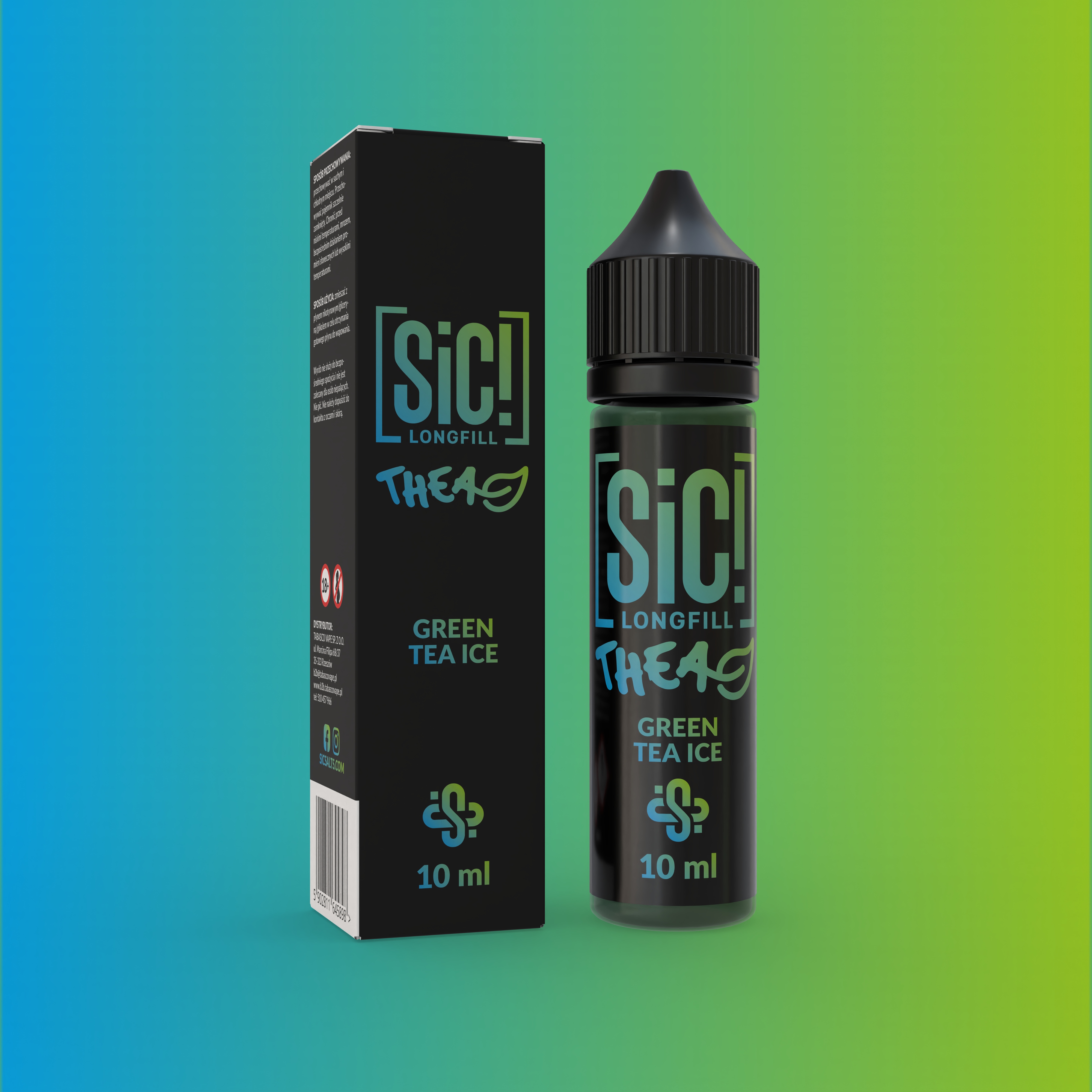 SIC! Salts Longfill - Green Tea Ice