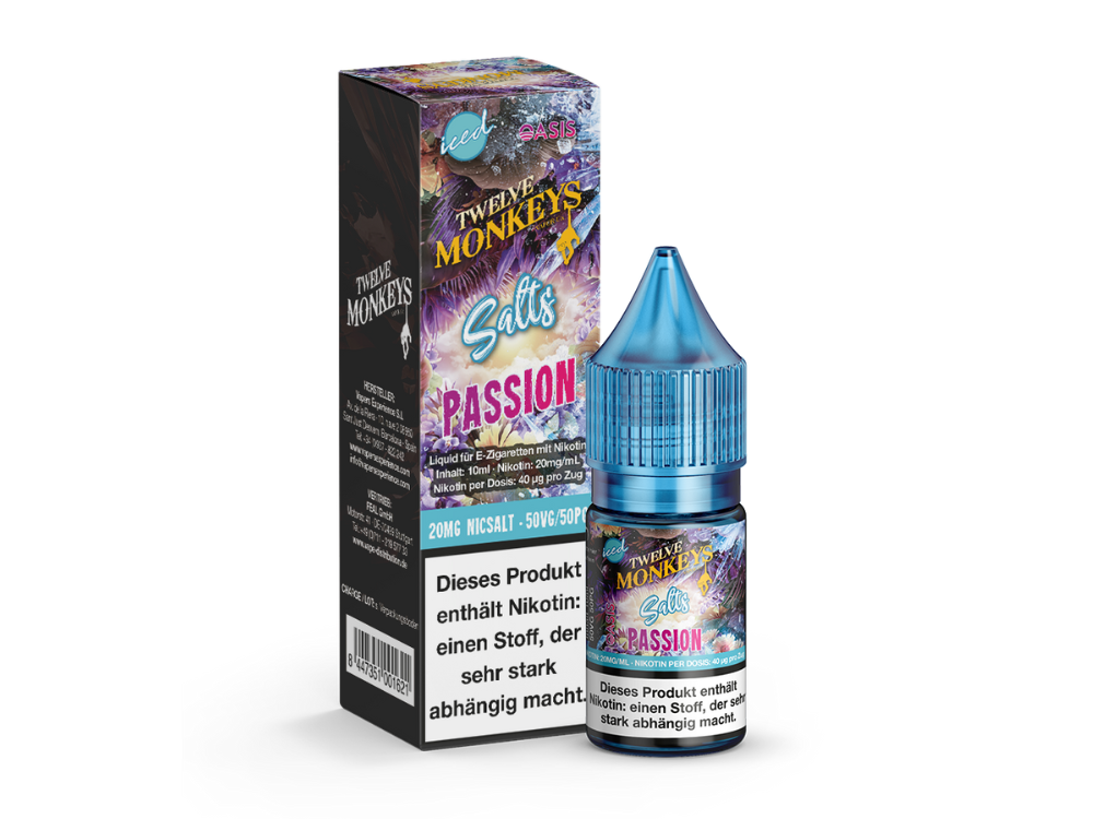 Twelve Monkeys Iced Liquid - Passion