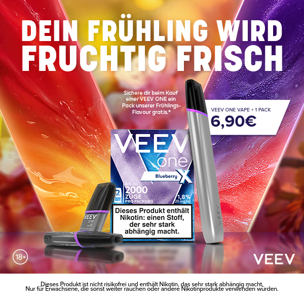 VEEV ONE - 1x Gerät kaufen + 1x Packungen Pod GRATIS