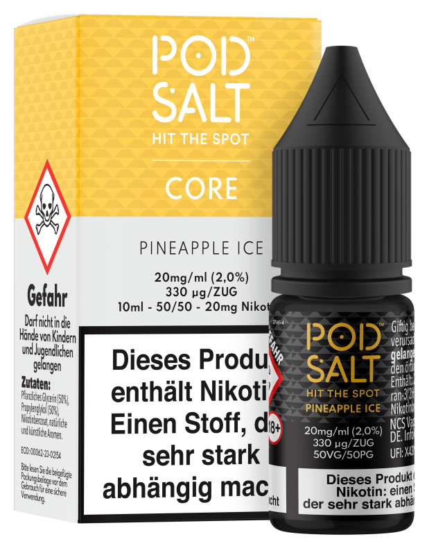 Pod Salt Core - Pineapple Ice Pod Salt Core - Pineapple Ice