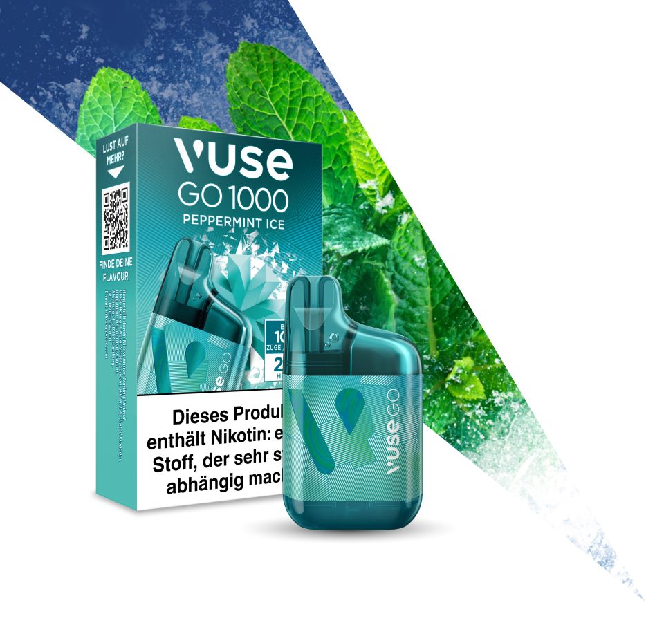 Vuse Go Box 1000 - Peppermint Ice Vuse Go Box 1000 - Peppermint Ice