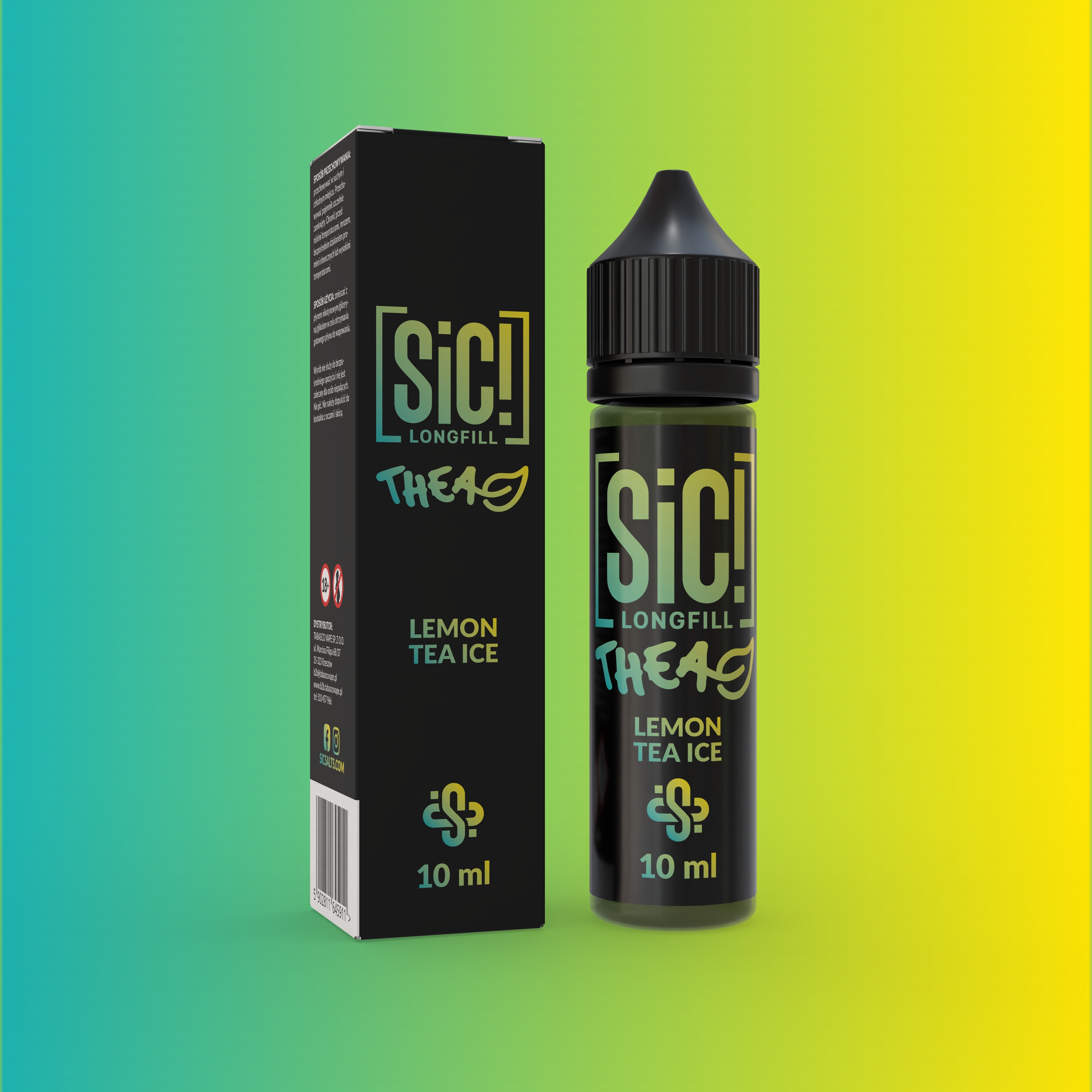 SIC! Salts Longfill - Lemon Tea Ice