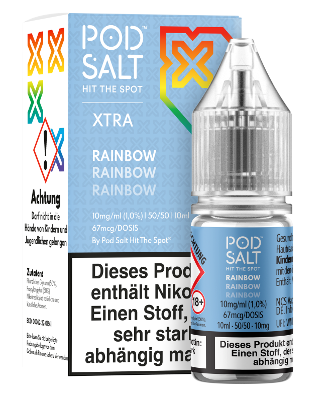 Pod Salt Xtra - Rainbow Pod Salt Xtra - Rainbow
