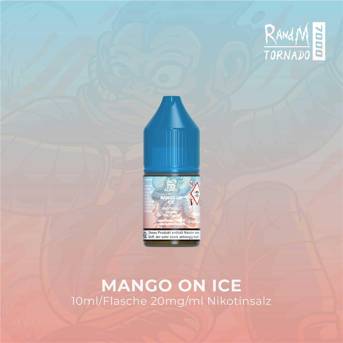 RandM Tornado - Mango on Ice 20mg RandM Tornado - Mango on Ice 20mg