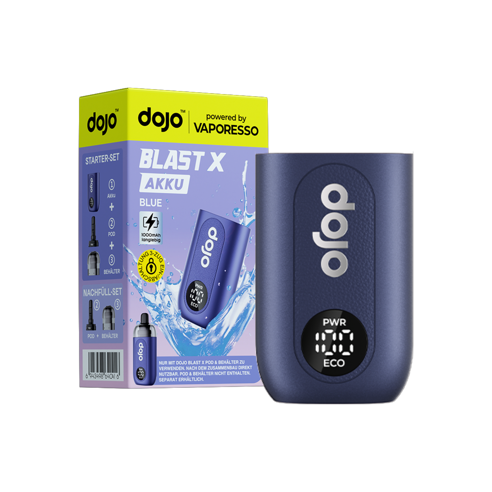 Dojo Blast X Basisgerät - Blue