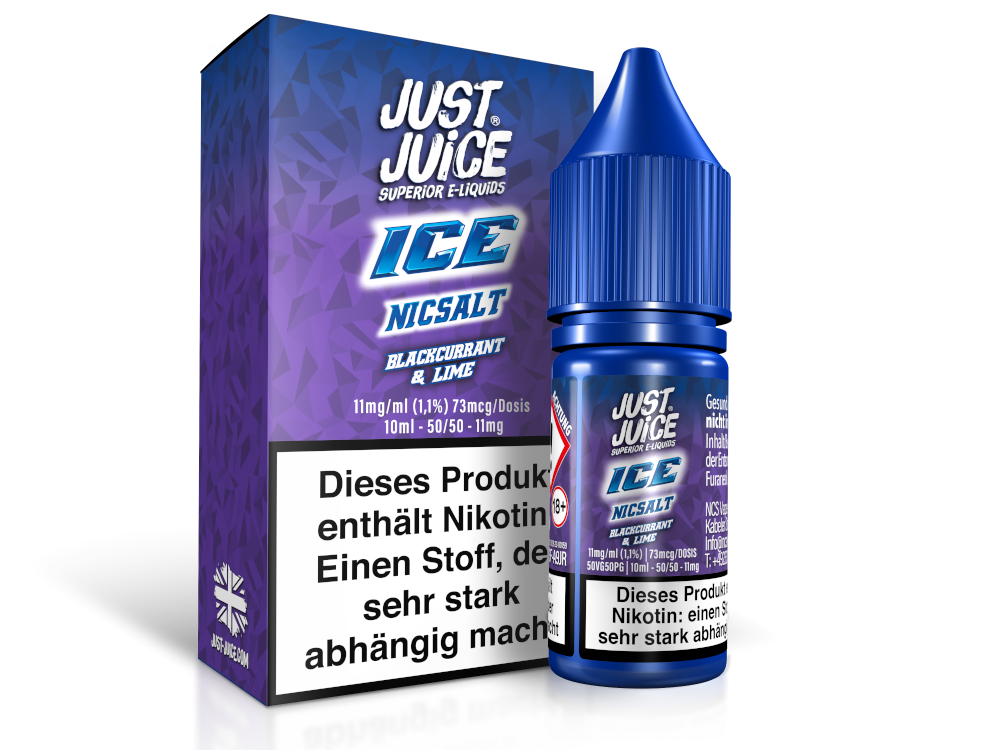 Just Juice - Blackcurrant & Lime Ice