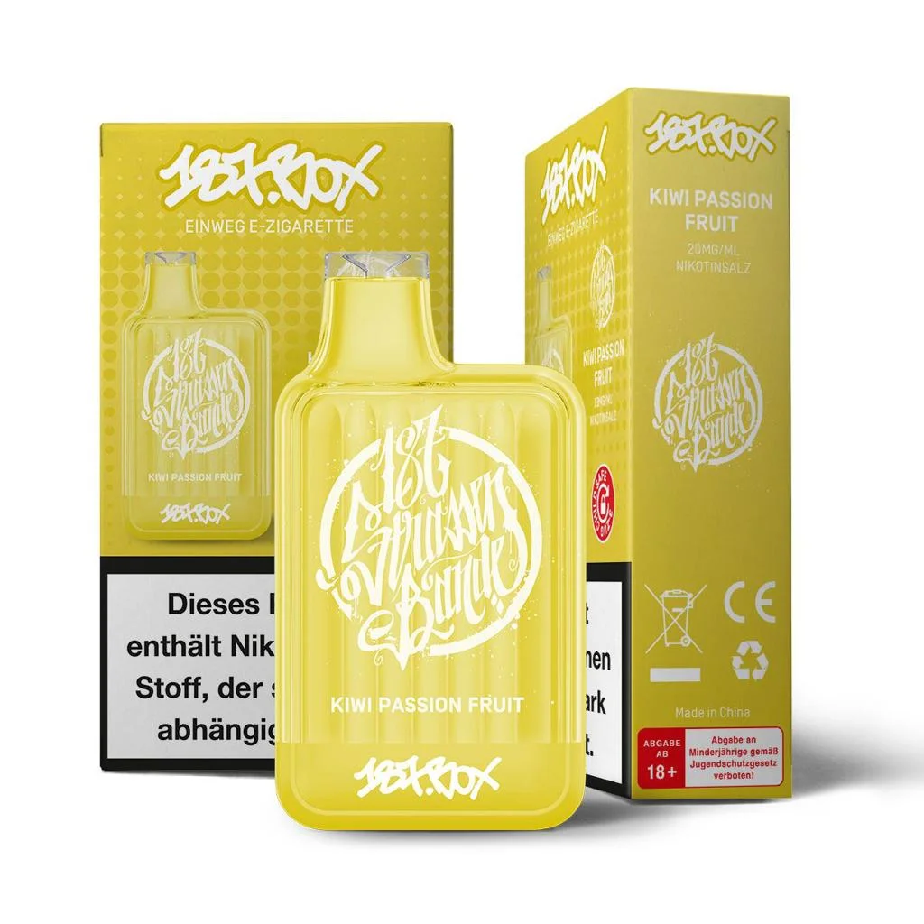 187 Box - Kiwi Passionfruit 187 Box - Kiwi Passionfruit