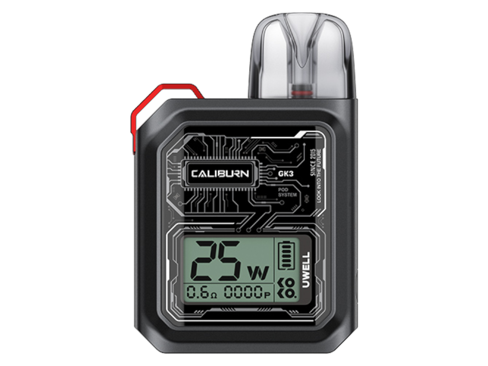 Uwell Caliburn GK3 - Schwarz