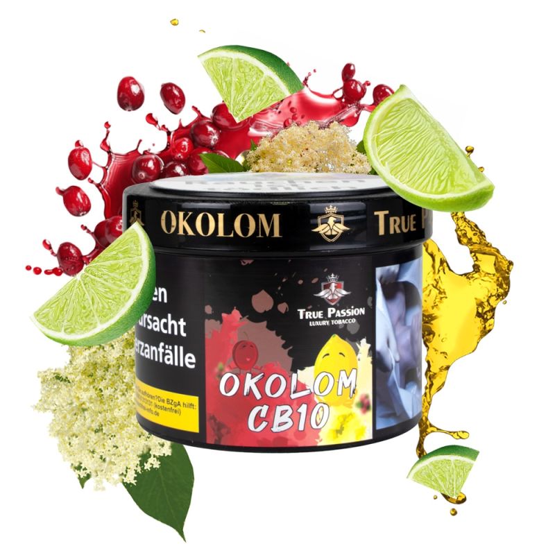 True Passion Shisha Tabak (200g) - Okolom CB10 True Passion Shisha Tabak (200g) - Okolom CB10
