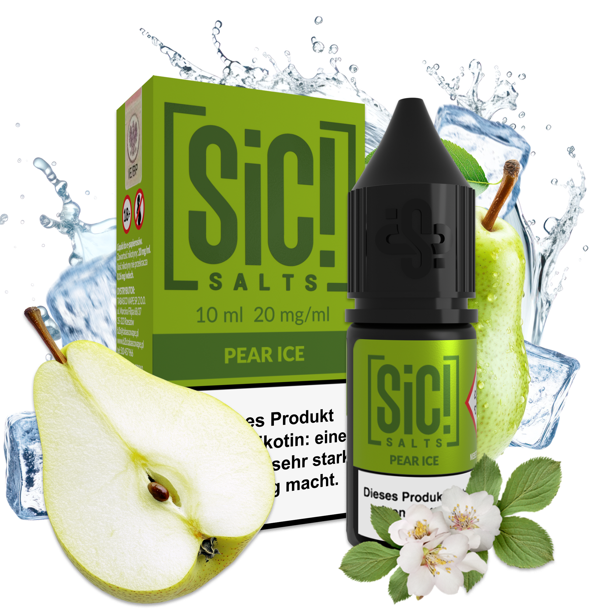 SIC! Salts Liquid - Pear Ice SIC! Salts Liquid - Pear Ice