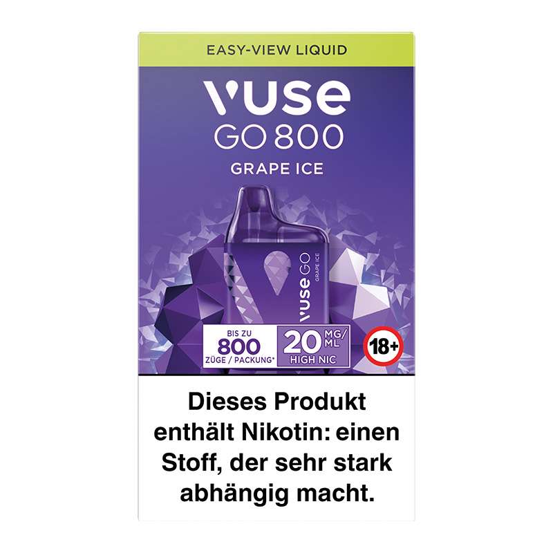 Vuse Go Box - Grape Ice Vuse Go Box - Grape Ice